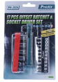 Proskit Nut Driver Set - 17 Pieces 1-4" Driver Socket & Screwdriver Set - 1PK-202A